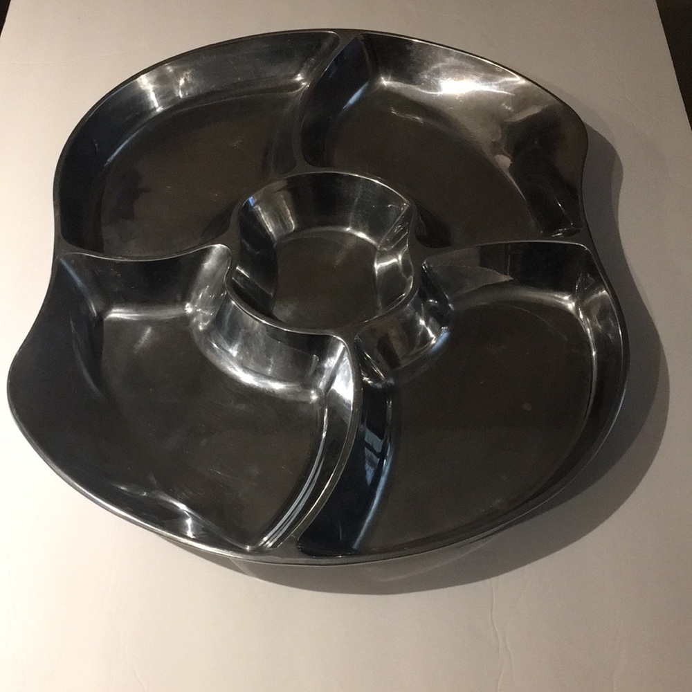 CALPHALON Reflections Metal Serveware Veggie Tray